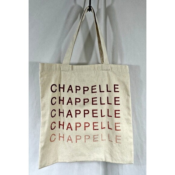 NEW Dave Chappelle Canvas Tote Shoulder Bag- 2023 Comedy Tour - 12x12" w 9" Drop - Picture 2 of 7